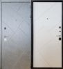 Дверь стальная Тайгер NEXT графит/софт бел. 860 левая