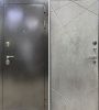 Дверь стальная Marcus Мальта антик серебро/бетон темный 960 правая