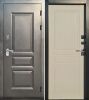 Дверь стальная Промет Термо Винтер 100 Серебро/Белоснежный ясень960 левая