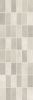 Коллекция Фиори Гриджо 200*600 облицовочная светло-серый Мозаика 1064-0047 (1064-0102)