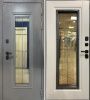 Дверь стальная Marcus Термо Стеклопакет МАХ букле графит 960 правая