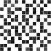Laparet Коллекция Crystal Мозаика чёрный+белый 30х30