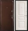 Дверь стальная Промет Прима антик медь/ дуб кремовый 960 левый