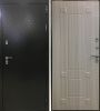 Дверь стальная Молот Терморазрыв Италия антик серебро/ 10мм, белый сандал 860 левая