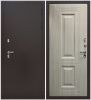 Дверь стальная Тайгер Термо NEW 960 левая кремовая лиственница