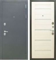 Дверь стальная BERG Грасса серебро/белая лиственница