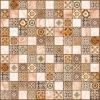 Коллекция Орнелла напольная плитка бежевая мозаика 5032-0199 300*300