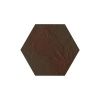 Коллекция Semir Brown Heksagon плитка напольная структурная 26x26