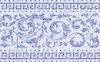 Коллекция Бильбао плитка облицовочная 400*250*8 голубой 09-00-61-1026