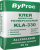 ByProc КLА-330 Клей цементный универсальный, 25 кг